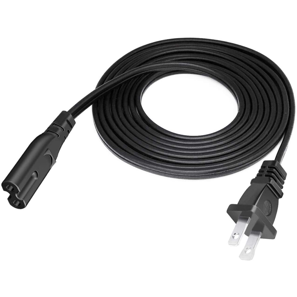 Compact 1Ft Us 2 Prong Ac Power Cord Replacement For Sony Gtkxb60 Gtkxb90 Bluetooth Speaker 9045646483245