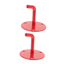 2pcs Heavy Duty Fire Extinguisher Wall Mount Bracket Holder Hook for Office and School Safety