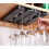 Wine Glass Rack Under Cabinet Holder 2 Pack SpaceSaving Stemware Storage for Kitchen and Bar 1