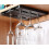 Wine Glass Rack Under Cabinet Holder 2 Pack SpaceSaving Stemware Storage for Kitchen and Bar 5