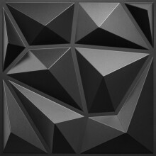 33 Pack 3D Wall Panels Modern Diamond Design Waterproof PVC Accent Panels for Living Room Decor