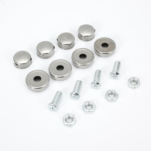License Plate Frame with Screws, Durable Mounting Hardware Kit for Secure LongLasting Installation 1