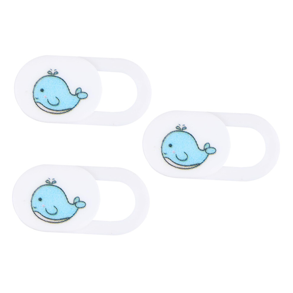 3Pcs Webcam Cover Slide For Laptop And Tablet With Adorable Whale Design And Privacy Protection 9113335746459