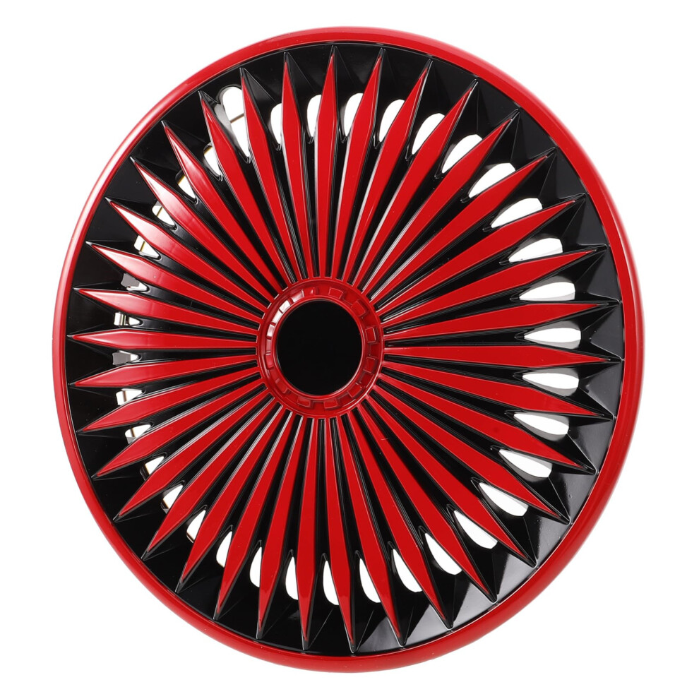 Car Wheel Hub Cover Phantom Style Wheel Rim Cap Fits Car Suv Truck Enhances Appearance Red/Black 9092120394580