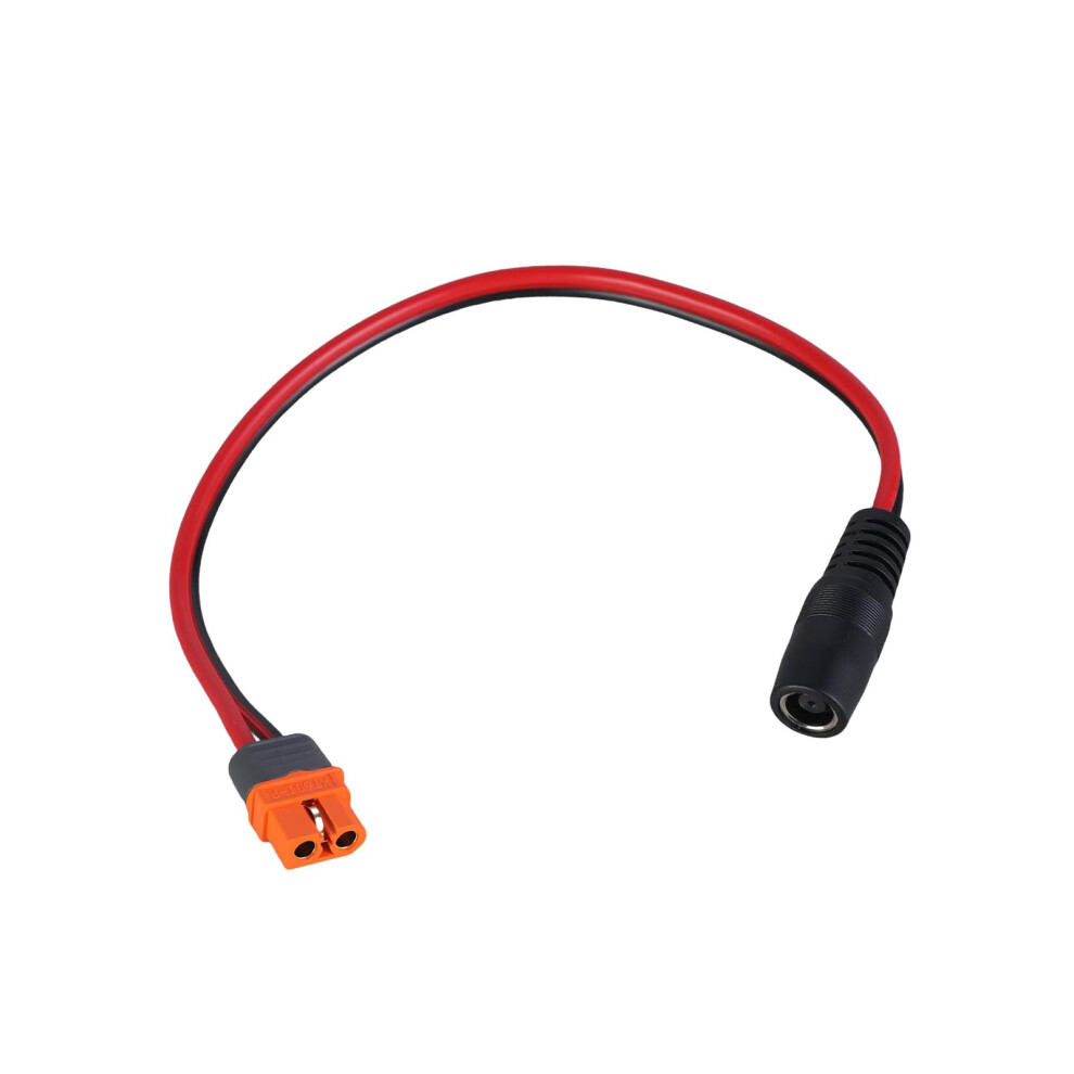 Solar Panel Adapter Cable Dc7909 Female To Xt60i Female 14Awg 32Cm Fast Charging Connector 9113335734142