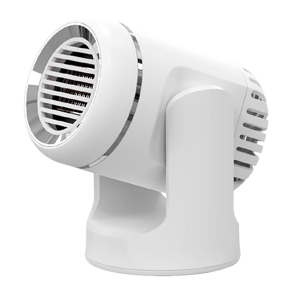 12V Car Heater And Cooler With Fast Heating And Cooling, 360 Rotation Windshield Defroster For Car Truck Suv White 9092120394849