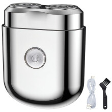 Electric Shaver for Men Waterproof USBC Fast Charge Long Battery Mini Alloy TravelFriendly