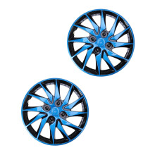 2pcs Universal Car Wheel Hubcaps Cover Set, Corrosion Weather Resistant, Scratch Protection