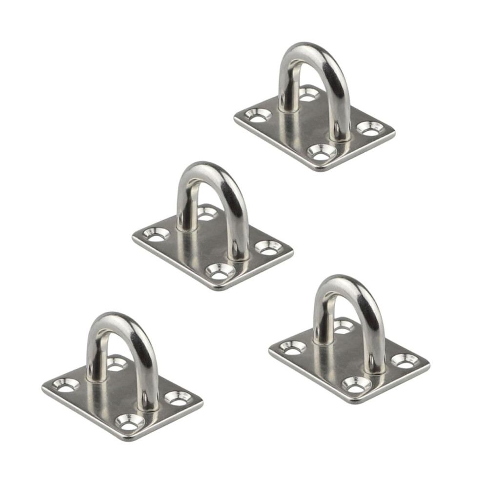 4Pcs Heavy Duty Stainless Steel Ushaped Ceiling Hooks Swing Hangers For Indoor Outdoor Fans Lights Hammocks 9113335734234