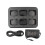 Two Way Radio Multi Unit Charger 6 Bay with LED Status for TYT MD390 MDUV390 RT Series 1