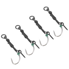 4# Montage Carpe Sans Ardillon Fini Mat À Vis Bouclé PTFE 9 g
