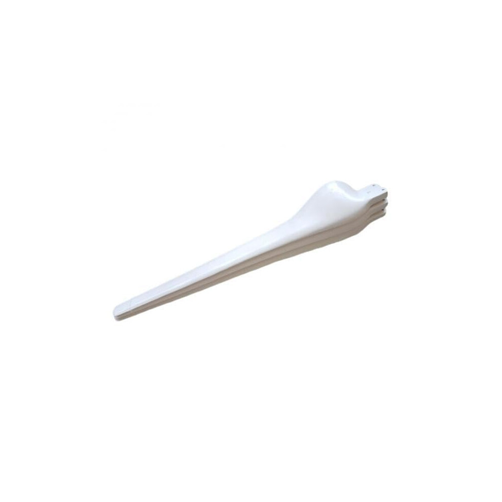 58Cm Fiberglass Wind Turbine Blade Replacement, Lightweight White For Small Horizontal Axis Generator 9113335734302