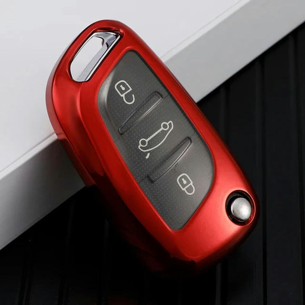 Car Key Fob Cover Tpu Protective Shell For Citroen C1 C2 C3 C4 C5 Ds3 Ds4 Ds5 Ds6 Red 9044945420609