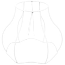 Rust Resistant Metal Lampshade Frame DIY Wire Shade for Table and Ceiling Light Fixtures
