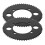 2Pièces Roue Dentée Remplacement Acier Noir Pour Tout- 1
