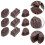 4 Pcs Chocolate Decorations Celebrations Simulated Model Simulation 9