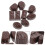 4 Pcs Chocolate Decorations Celebrations Simulated Model Simulation 10