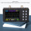 Portable Dual Channel Digital Oscilloscope 50M Sampling 10MSa/s 3.2 Inch LCD 4