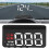 OBD2 HUD Speedometer with Overspeed Alert Definition Windshield Projector for Cars 3