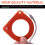 2 PCS Car Key Tester with LED Indicator, AntiTheft Signal Detection Coil for ECU Chip Testing (Red) 3