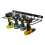 Power Tool Storage Rack Wall Mounted Metal Organizer for Garage SpaceSaving Drill Holder 2