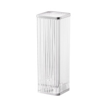 Transparent Silver Water Dispenser Cup Holder Wall Mounted Paper Cup Dispenser Organizer