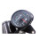 Universal Motorcycle Tachometer Speedometer with LED Backlight Dual Display Odometer Gauge Black 2