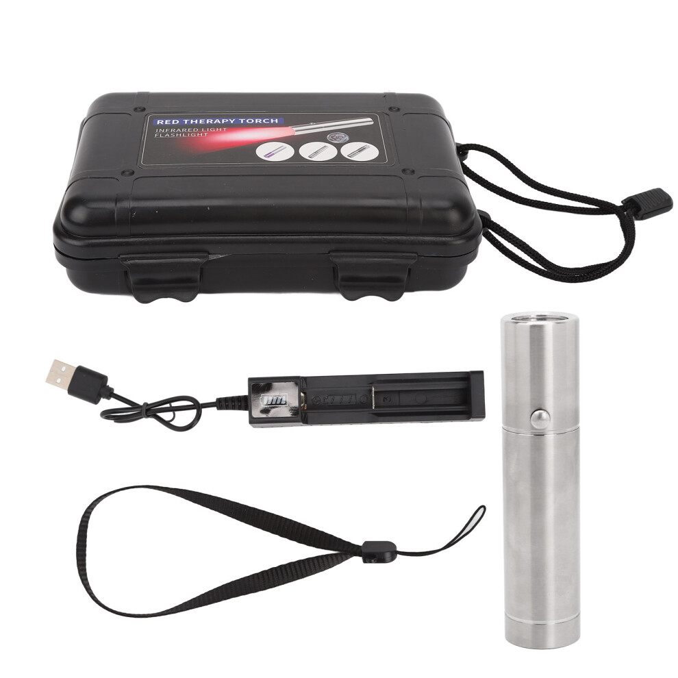 Red/Light Infra Healing Torch For Muscle Recovery, Powerful Wavelengths Penetration Device That Provides Fast Soreness Relief And Supports Skin