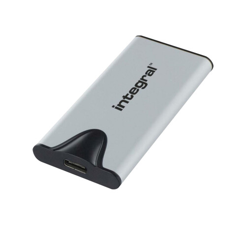 SlimXpress Pro 2TB Portable SSD External Hard Drive: USB-C, 2000MB/s Read/Write, USB 3.2 Gen 2x2, Compact Design, Plug & Play, Compatible with Mac, 1