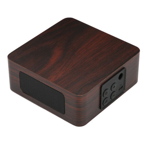 Mini Wireless Speaker With L Shape Design, Multiple Inputs And Elastic Curly Cable Support Tf Card Playback, 10 Meter Connection Range Stable 2