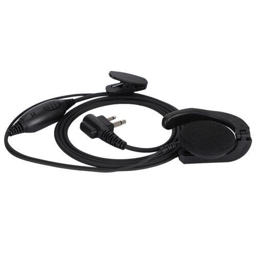 In Ear Headset with Push To Talk Button for Radios Durable Design Plug And Play Functionality Hands Free Operation Secure Fit for Professionals 1