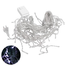 Koppelbare ijspegelverlichting, lichtslinger, waterdicht, functionele controller, LED-lichtsnoer, in hoogte verstelbaar, voor feestdecoratie.