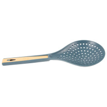 HeatResistant ABS Colander Spoon with Long Handle, Ergonomic Grip for Noodles and MultiPurpose Cooking