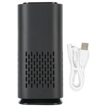 Quiet Air Purifier For Bedroom With True HEPA Filter Aromatherapy Function Low Noise 360 Degree Air Intake Fast Purification Portable Design For Home