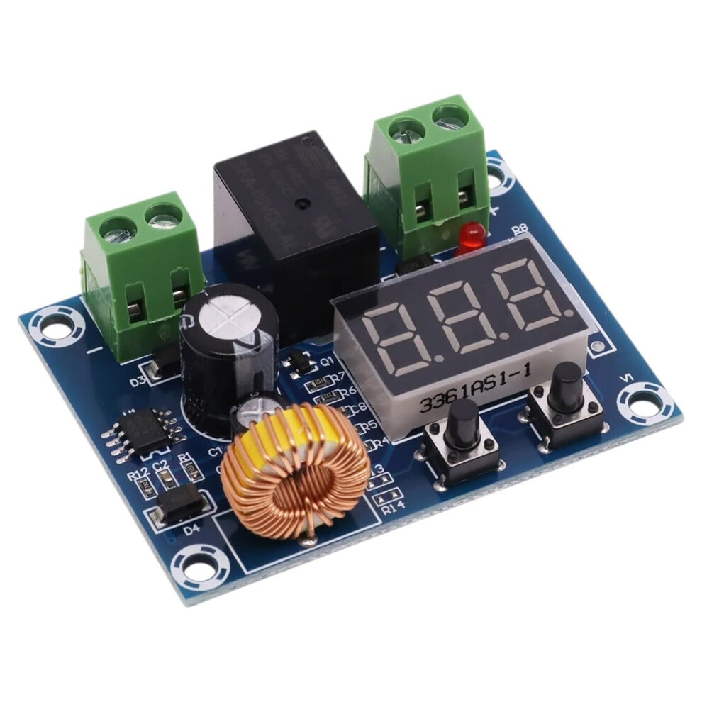 Low Voltage Disconnect Switch With Digital Led Display, 12V 24V 36V Lithium Battery Protection 9092120398250