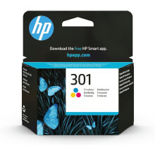 HP CH562EE 301 Original Ink Cartridge, Tri-color, Single Pack