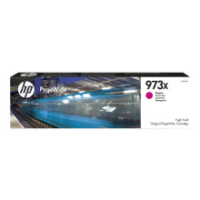 HP F6T82AE 973X High Yield Original PageWide Cartridge, Magenta, Single Pack