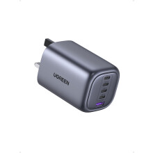 UGREEN USB C Charger 100W Plug MacBook Charger Nexode 5 Ports GaN Fast Charger Laptop Charger Adapter Compatible with Macbook Pro/Air, iPad, iPhone 1