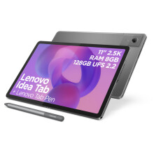 Lenovo Idea Tab - Display 11" 2.5K (2560x1600) 90Hz, Processor Mediatek Dimenity 6300, RAM 8GB, Memory 128GB, WiFi 5, Tablet Android 15, Tab Pen inclu