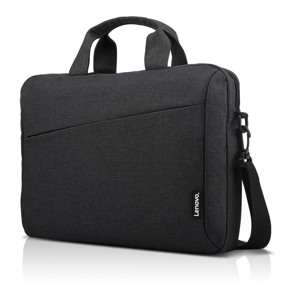 Lenovo Laptop Shoulder Bag T210, 15.6-Inch Laptop Or Tablet, Sleek, Durable And Water-Repellent Fabric, Lightweight Toploader, Bus