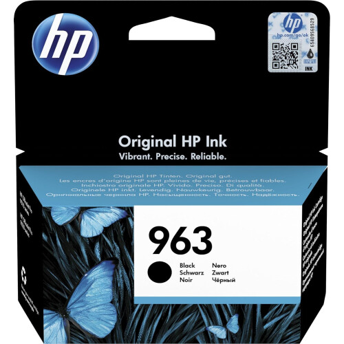HP HP 3JA26AE 963 Original Ink Cartridge, Black, Single Pack