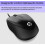 HP HP Wired Mouse 1000 | USB Type-A | Multi-Surface Technology | 1200 DPI Optical Sensor | 3 buttons and scroll wheel | Ambidextrous 2
