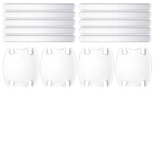 14 Pcs Transparent Car Door Handle and Cup Protector, AntiScratch Waterproof Paint Shield for Universal Vehicles