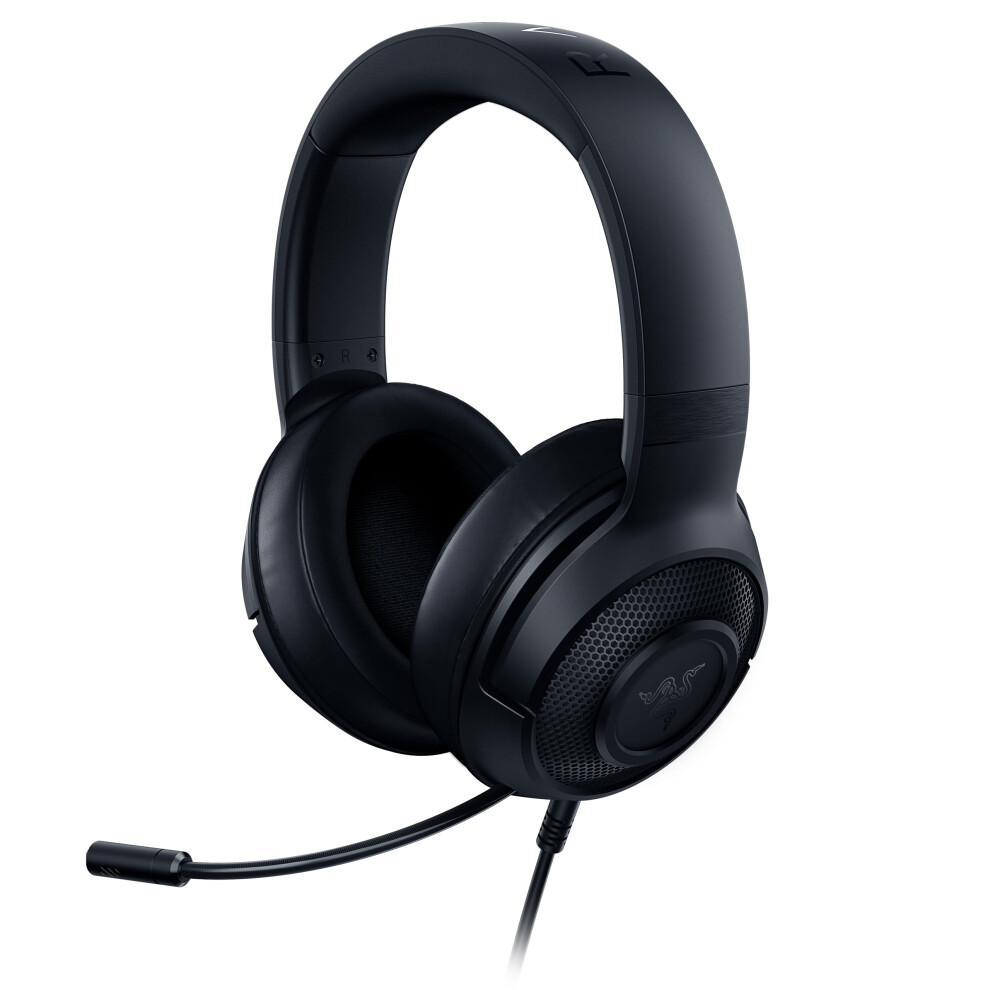 Razer Kraken X Lite - Wired Ultra Pc Gaming Headset - Surround Sound Bendable Cardioid Microphone (230G 3.5 Jack For Ps4, Ps5, Switch, Xb Light