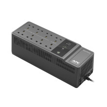 APC by Schneider Electric BACK-UPS ES - BE850G2-UK - Uninterruptible Power Supply 850VA (8 Outlets, Surge Protected, 2 USB Charging Ports), Black, Pa