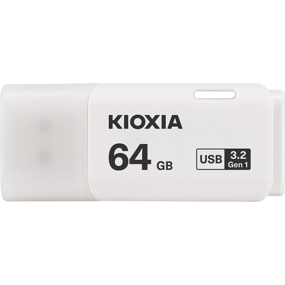 Kioxia 64Gb Transmemory U301 Usb 3.2 Flash Drive, White 74278275