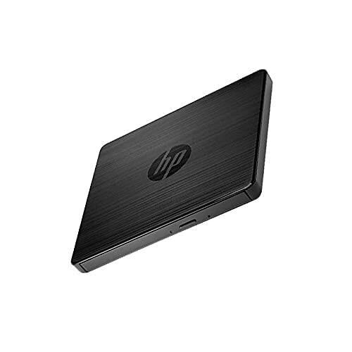 HP HP USB External DVDRW Drive | Compact | 8x DVD and 24x CD Double-Layer Recording Capability | Windows and macOS Compatible | Black 1