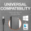 Seagate Seagate One Touch 2TB, Password activated hardware encryption, portable external hard drive, PC, Notebook & Mac, USB 3.0, Space Gr 5