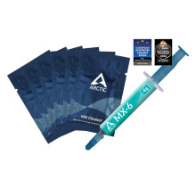 ARCTIC MX-6 (4 g, incl. 6 MX Cleaner) - Ultimate Performance Thermal Paste for CPU, consoles, graphics cards, laptops, very high t