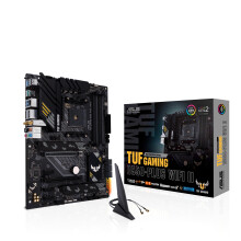 ASUS TUF Gaming B550-PLUS (WI-FI), AMD B550 (Ryzen AM4) ATX motherboard (PCIe 4.0, dual M.2, 10 DrMOS, DDR4 4400, Intel WiFi 6, 2